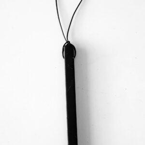 Shungite staafhanger - NIEUW BINNEN!